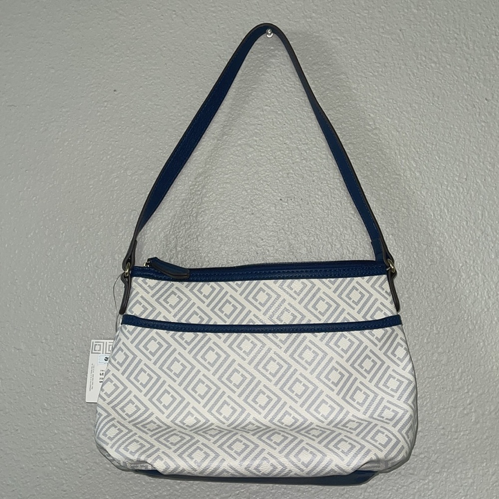 Liz Claiborne Jess Top Zip Shoulder Bag - Picture 5 of 7